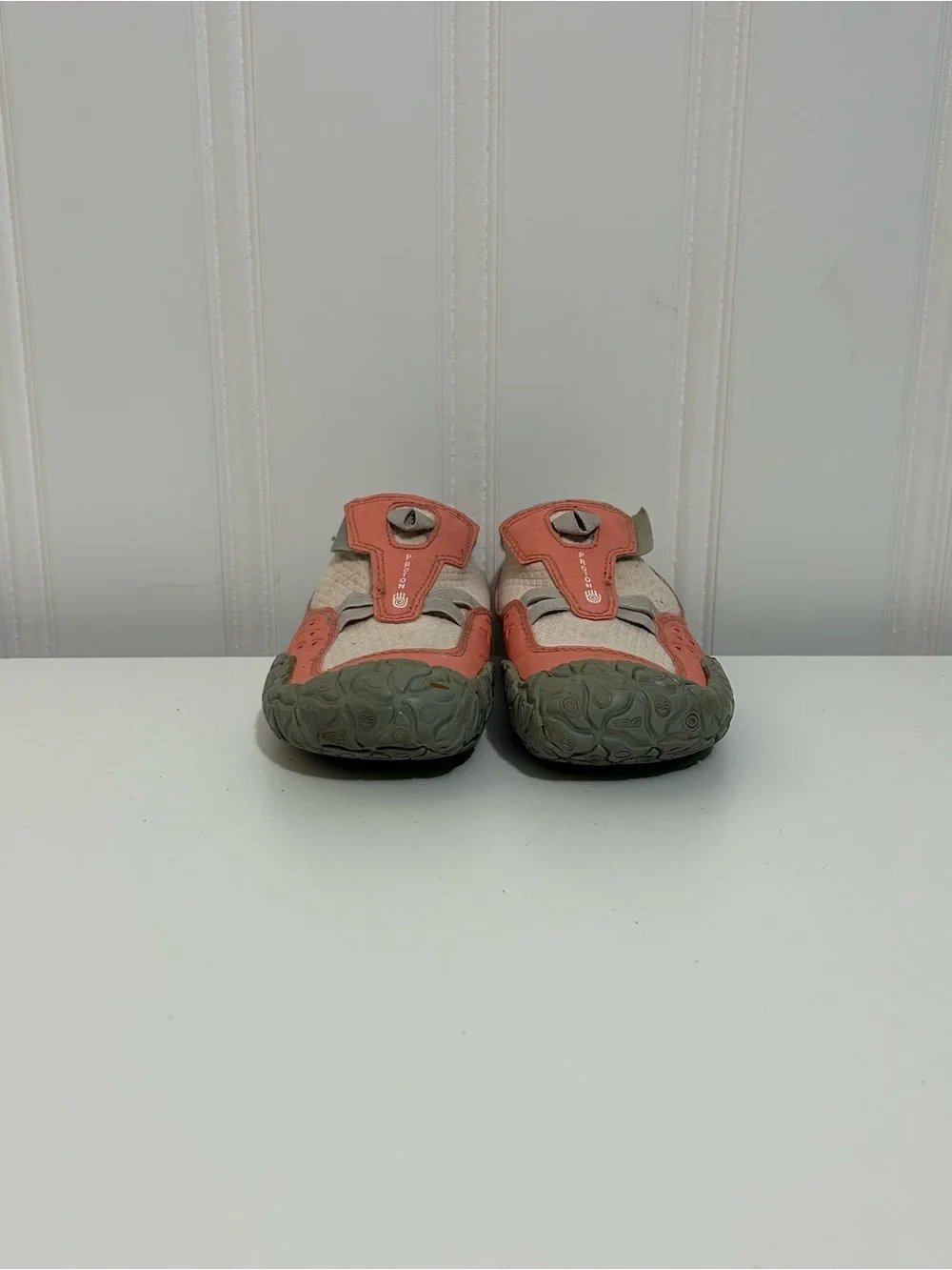 Teva Kids Coral and grey Active Water Shoes